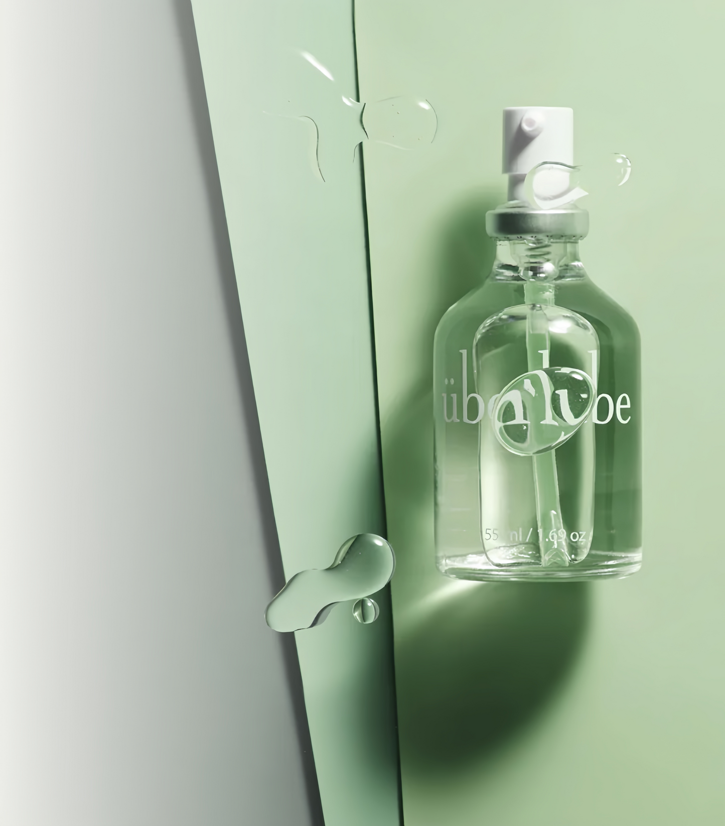 Uberlube Silicone Base Lube - Unscented Silicone Lubricant Personal Lubrication : Latex Safe Privacy Sex Lube Liquid for Couples Women & Men - Flavorless, Vaginal & Anal - 112ml