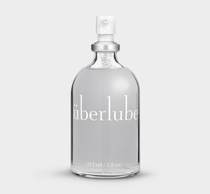 Uberlube Silicone Base Lube - Unscented Silicone Lubricant Personal Lubrication : Latex Safe Privacy Sex Lube Liquid for Couples Women & Men - Flavorless, Vaginal & Anal - 112ml